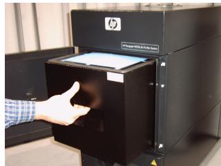 HP DESIGNJET 9000S - Ausbau der alten Filter - 4