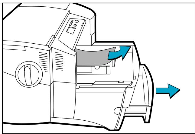 HP DESIGNJET COLORPRO CAD PRINTER - Élimination des bourrages papier - 2