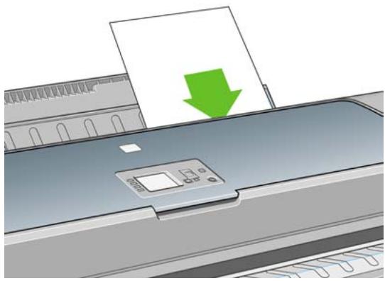 HP DESIGNJET T1100 MFP - Procédure de chargement facile - 7