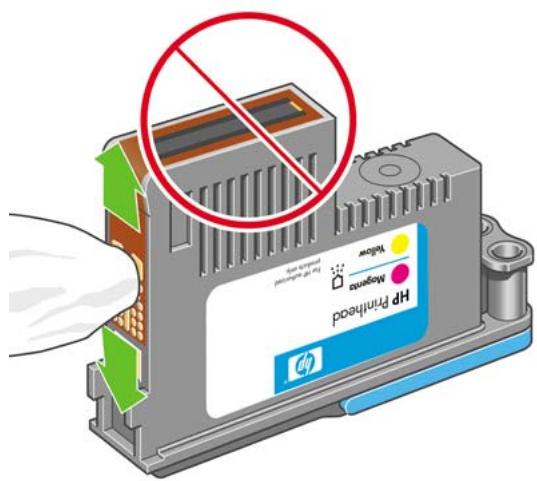 HP DESIGNJET T1100 MFP - Le panneau avant recommande le remplacement ou la réinstallation d'une tête d'impression - 2