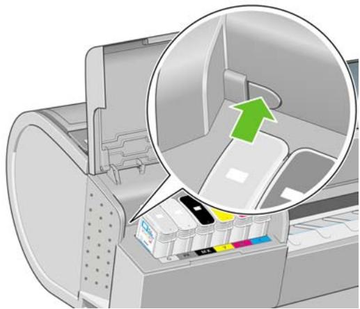 HP DESIGNJET T1100 MFP - Remplacement du couteau - 3