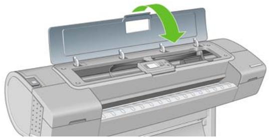 HP DESIGNJET T1100 MFP - Utilisation du menu Entretien qualité d'image - 2