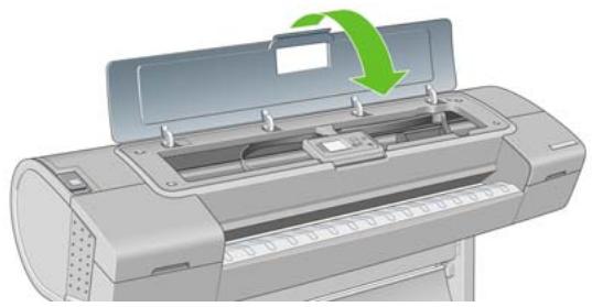 HP DESIGNJET T1100 MFP - Procédure de réinsertion des têtes d'impression - 3