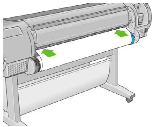 HP DESIGNJET T1100 MFP - Procédure de chargement facile - 6