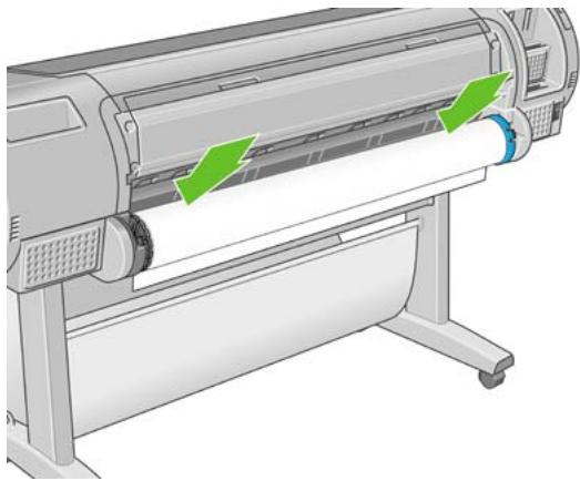 HP DESIGNJET T1100 MFP - Procédure de chargement facile - 3