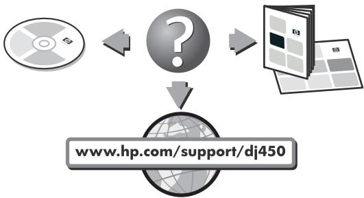HP DESKJET 450 MOBILE - Etape 11: Tester l'installation du logiciel. - 3