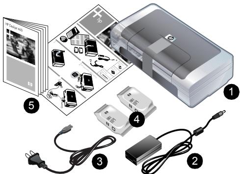 HP DESKJET 460WBT - Veiligheidsinformatie - 4