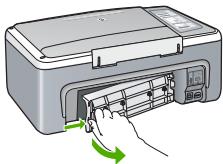 HP DESKJET F4180 - Pour éliminer un bourrage papier à partir de la porte arrière - 1