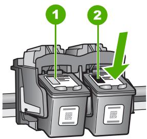 HP DESKJET F4180 - Pour remplacer les cartouches d'impression - 2