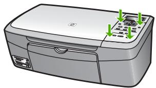 HP PHOTOSMART 2575 - Pour fixer le cache du panneau de configuration - 2