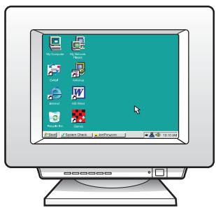HP PHOTOSMART C5100 ALL-IN-ONE - Allumez l'ordinateur - 1