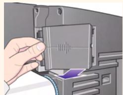 HP DESIGNJET 500 - Installation d'une carte réseau HP JetDirect (suite) - 1