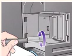 HP DESIGNJET 500 - Installation d'une carte réseau HP JetDirect (suite) - 3