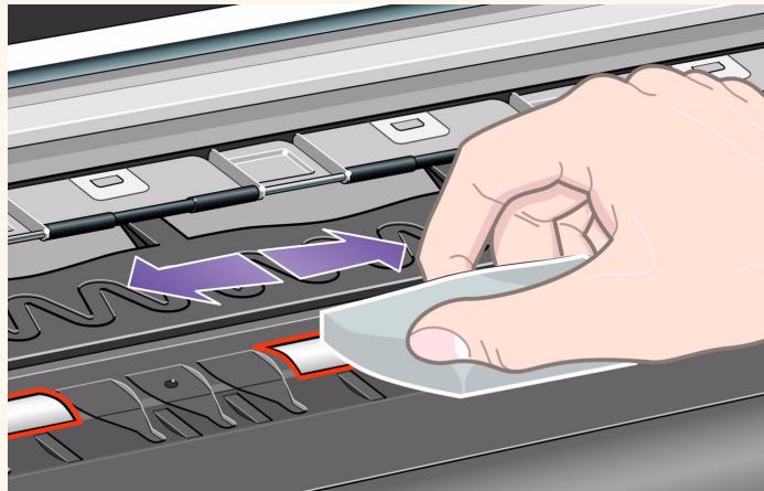 HP DESIGNJET 5000 - Nettoyage manuel de la platine - 14