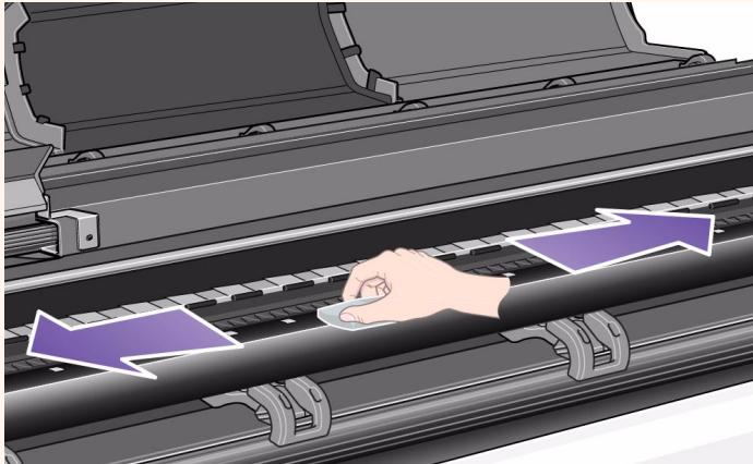 HP DESIGNJET 5000 - Nettoyage manuel de la platine - 6