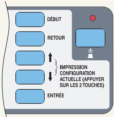 HP DESIGNJET 5000 - Touches de navigation - 1