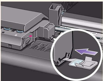 HP DESIGNJET 5000 - Remplacement du couvercle de la lentille - 9