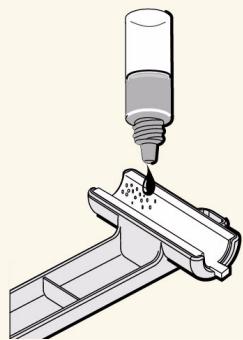 HP DESIGNJET 5000 - Kit de lubricification des tiges coulissantes - 8