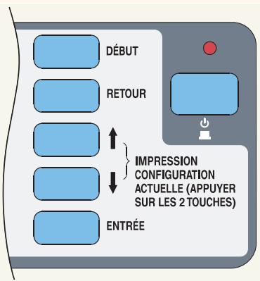 HP DESIGNJET 5000 - Utilisation des touches de navigation - 1