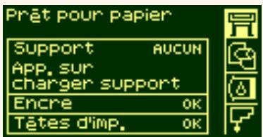 HP DESIGNJET 5000 - Menu de configuration - 2