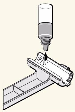 HP DESIGNJET 5000 - Kit de lubricification des tiges coulissantes - 2