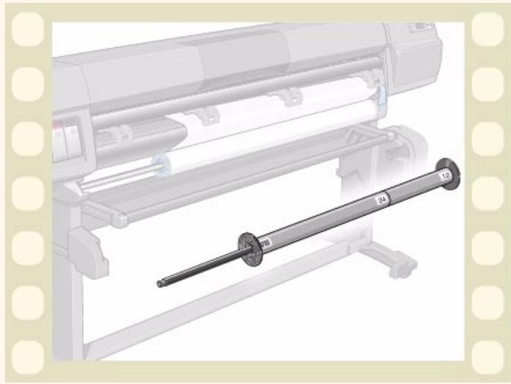HP DESIGNJET 5000 - Changement de tube collecteur - 2