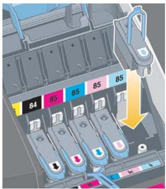 HP DESIGNJET 90 - Comment nettoyer une tete d'impression ? (suite) - 1