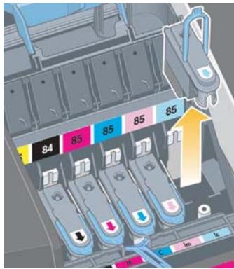 HP DESIGNJET 90 - Comment nettoyer une tete d'impression ? (suite) - 2