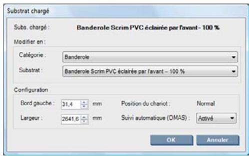HP DESIGNJET L65500 - Chargement d'un rouleau dans l'imprimante - 14