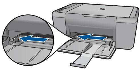 HP DESKJET F2480 - Chargement du papier de format standard - 1