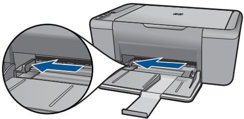HP DESKJET F2480 - Chargement de papier de petit format - 1