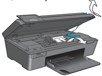 HP PHOTOSMART B110C - Déballez l'imprimante. Retirez toutes les bandes adhéses, les films protecteurs et les matériaux d'emballage. - 2