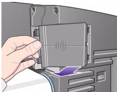 HP DESIGNJET 130R, DESIGNJET 510 - Installation de la carte réseau HP Jetdirect - 1