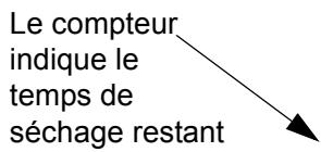 HP DESIGNJET 130R, DESIGNJET 510 - Procédure de séchage - 1