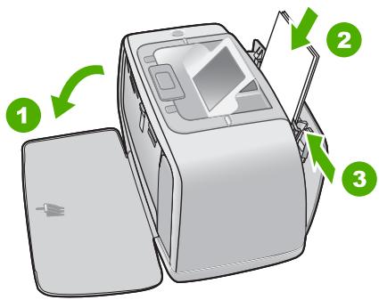 HP PHOTOSMART A526 - Para cargar papel - 1