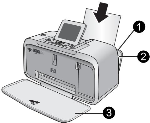 HP PHOTOSMART A532 - To load paper - 1
