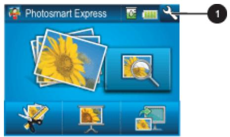 HP PHOTOSMART A630 - Pour utiliser le menu Configurer - 2