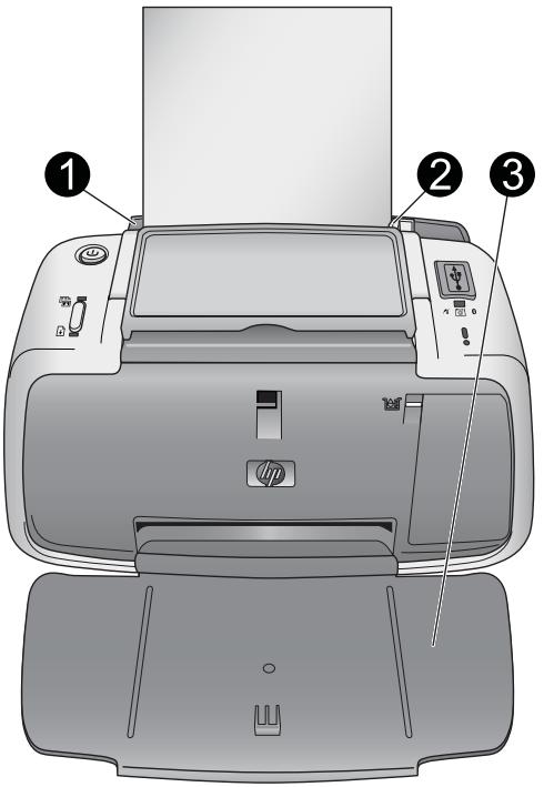 HP PHOTOSMART A310 - Chargement du papier - 1