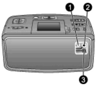 HP PHOTOSMART A717 - Face avant de l'imprimante (bac d'alimentation et de sortie fermés) - 1