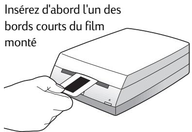 HP PHOTOSMART S20 PHOTO - Insertion et numérisation d'un film monté - 2