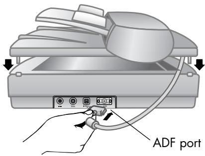 HP SCANJET 5500C - connect the ADF - 1