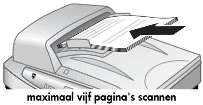 HP SCANJET 8200C - de reinigingsdoek door de ADI heenvoeren - 2