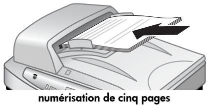 HP SCANJET 8200C - nettoyage du bac d'alimentation automatique avec un chiffon - 2