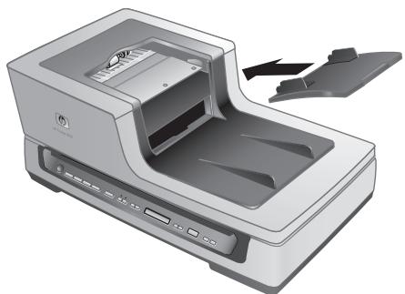 HP SCANJET 8300 - Paso 2. Conecte el alimentador automatico de documents (AAD) - 3