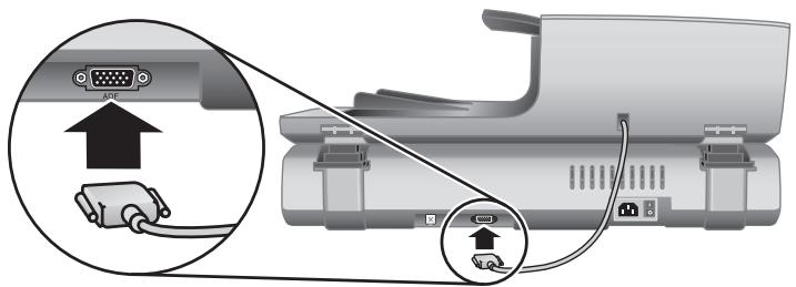 HP SCANJET 8300 - Etapa 2. Conexão do alimentador automatico de documents (AAD) - 4