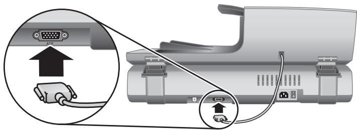 HP SCANJET 8300 - Step 2. Connect the automatic document feeder (ADF) - 4