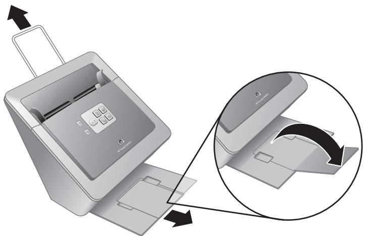 HP SCANJET N6010 DOCUMENT SHEET-FEED SCANNER - Etapa 5. Preparação do scanner para utilização - 2