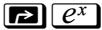 HP 35S - Fonctions exponentielle et logarithme - 3