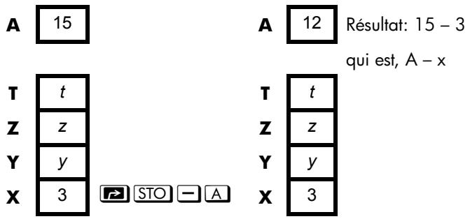 HP 35S - Arithmétique sur enregistrement - 1