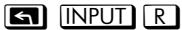 HP 35S - Exemple : INPUT, VIEW et Messages dans un programme. - 5